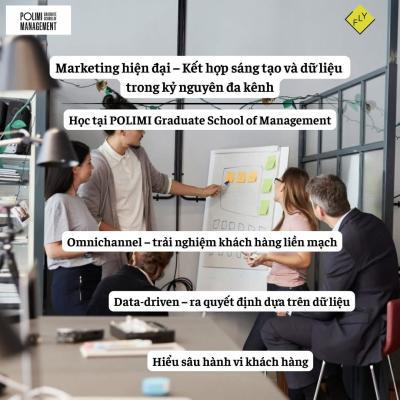 International Master in Marketing Management – Omnichannel and Consumer Analytics – Du học Ý bằng tiếng Anh cho thế hệ Marketer dữ liệu